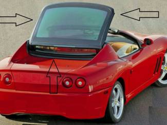 Ferrari 575 Superamerica Top - Sun Roof Dach Dak top Carbon