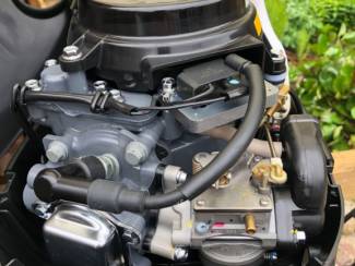 Motoren Suzuki 2,5 pk, 4 takt, LANGSTAART uit 2017.