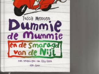 Kinderboeken Dummie de Mummie  -smaragd van de NIJL-Goude scarabee