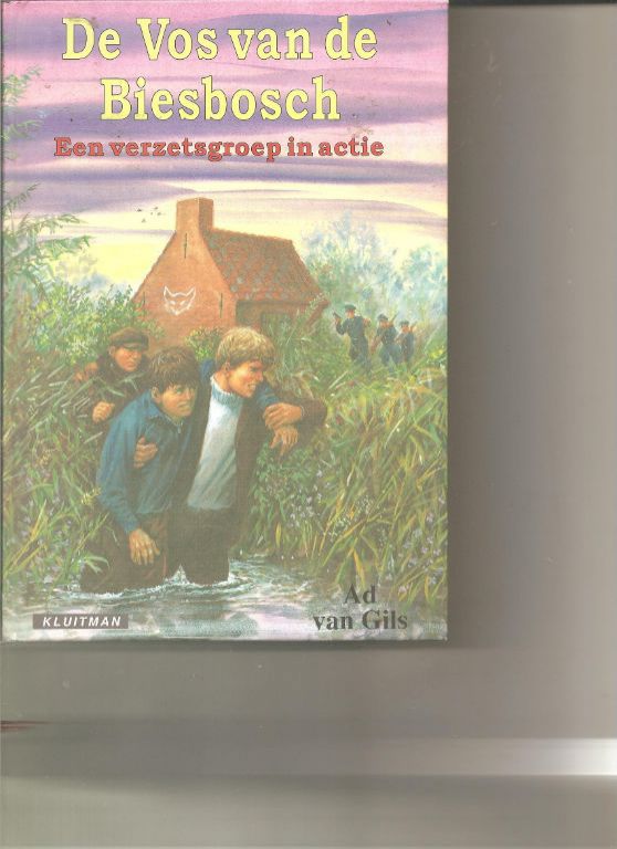 Oorlogs boek  De Vos van de Biesbosch verzetsgroepen in actie