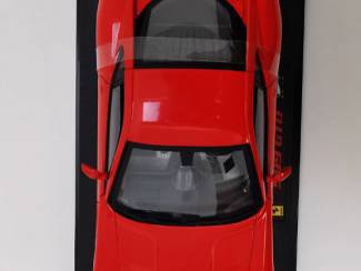 Modelauto's | midden | 1:18 en 1:24 Hot wheels 1:18 ELITE ferrari 599 GTO Red (Limited Edition)