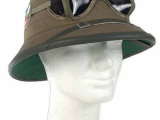 Helm,Duitsland,Tropen,met,Stof,Bril,WWII