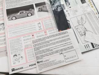 Modelauto's | groot | 1:5 tot 1:12 Ferrari F40 Pocher schaal 1:8 Rood ongebouwd.