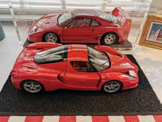 Modelauto's | groot | 1:5 tot 1:12 Enzo Ferrari DeAgostini De Agostini 2002 1/10 47cm lang