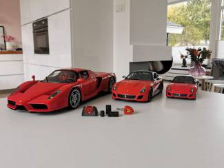 Modelauto's | groot | 1:5 tot 1:12 Enzo Ferrari DeAgostini De Agostini 2002 1/10 47cm lang