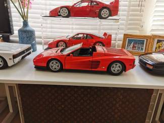 Modelauto's | groot | 1:5 tot 1:12 Ferrari Testarossa Pocher Rivarossi K54 1/8 Spider Sportster