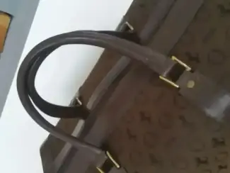 Accessoires 2 x Vintage Ferrari Leather Luggage Suitcase bag koffer