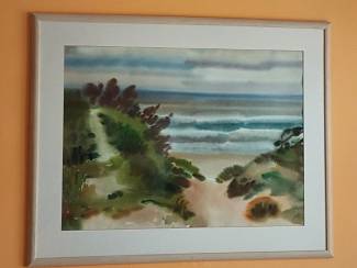 Aquarel 1999 uit de collectie 94 x 74 cm