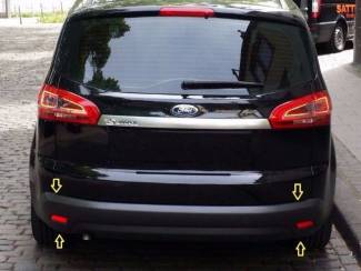 Ford onderdelen FORD S-MAX FACELIFT 2010- bumper achterzijde