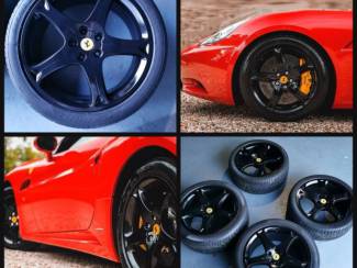 Ferrari California Velgen met Pirelli P Zero banden zwart