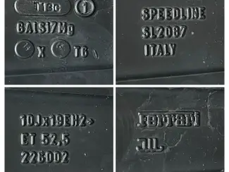 Autobanden Ferrari California Velgen 226000 SPEEDLINE Zwart