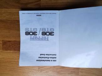 Accessoires Ferrari 308 GTB/GTS gebruikershandleiding
