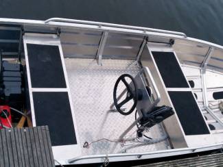 Watersport en Boten Alumium boot V380 lang met 20 pk Mercury 4 takt en afstandbedieni