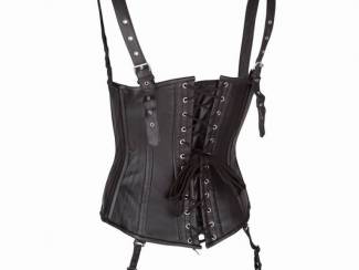Ondergoed en Lingerie Echt leren corset model 11 waist cincher in small t/m 6xl