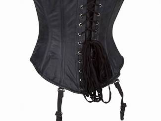 Ondergoed en Lingerie Echt leren corset model 09 waist cincher in xs t/m 6xl