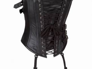 Ondergoed en Lingerie Echt leren corset model 08 in xs t/m 6xl