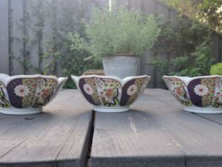 Servies los Imari Ware kommetjes 3 stuks