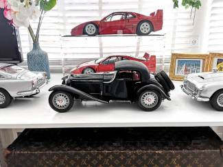 Modelauto's | groot | 1:5 tot 1:12 Alfa Romeo 8C 2300 Coupe Pocher K89 1/8 mysterieus zwar