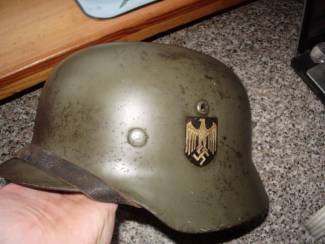 Militaria Stahlhelm M35 Kriegsmarine aus Wk2