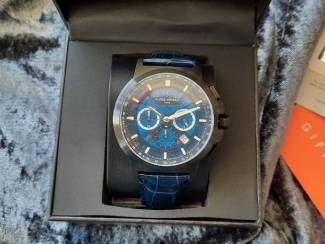 Horloges | Heren !Nieuw! Alpha Sierra - TITAN BBL06 (Blauw-Zilver)