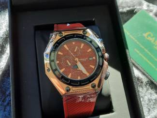 Horloges | Heren !Nieuw! Gamages - LIMITED EDITION Vault automatisch - ROSE/RED