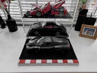 Modelauto's | groot | 1:5 tot 1:12 Ferrari Enzo Model 1:10 met display 46 cm