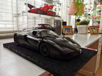 Modelauto's | groot | 1:5 tot 1:12 Ferrari Enzo Model 1:10 met display 46 cm