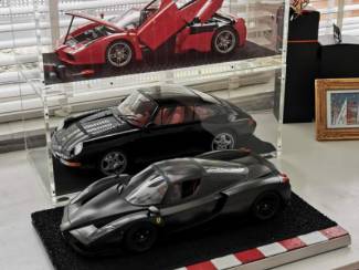 Modelauto's | groot | 1:5 tot 1:12 Ferrari Enzo Model 1:10 met display 46 cm