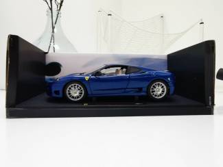 Modelauto's | midden | 1:18 en 1:24 1:18 FERRARI 360 CHALLENGE STRADALE BLUE ELITE P9892 LIMITED