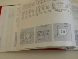 Accessoires Ferrari 360 Spider Owner`s manual instructieboekje