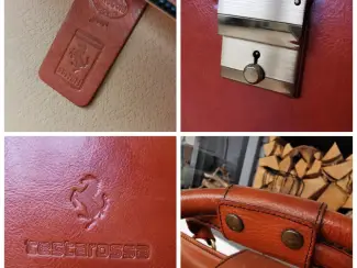 Vintage Ferrari Testarossa Schedoni tas koffer Suitcase