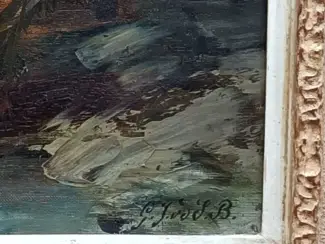 Overige schilderij van  van de Sande bakhuysen en van de schilder van Os