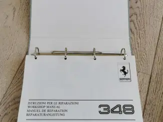 Overige Auto-onderdelen Originele FERRARI 348 T, GTB GTS SPIDER werkplaatshandboeken