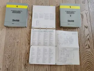 Overige Auto-onderdelen Originele FERRARI 348 T, GTB GTS SPIDER werkplaatshandboeken