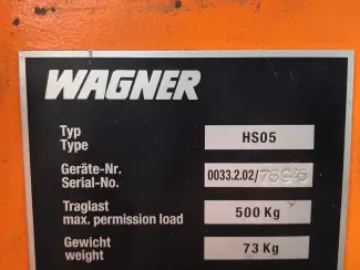 Overige Auto-onderdelen Palletwagen Still Wagner HS 05