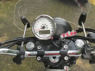 Motoren | Moto Guzzi Moto Guzzi V9 Roamer 2016 Wit Cruiser 10400km