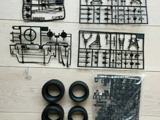 Modelauto's | groot | 1:5 tot 1:12 Ferrari Testarossa Pocher Rivarossi K51 1/8 ongebouwd rood