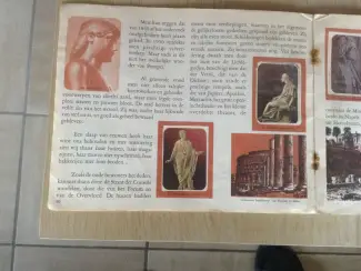 Overige Boeken en Diversen Oude interessante romeinse geschiedenis boek; Rome en Grieks