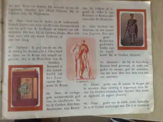 Overige Boeken en Diversen Oude interessante romeinse geschiedenis boek; Rome en Grieks