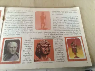Overige Boeken en Diversen Oude interessante romeinse geschiedenis boek; Rome en Grieks