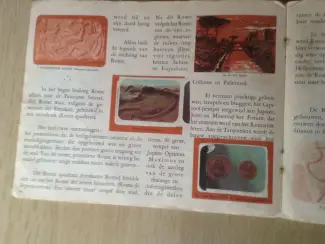 Overige Boeken en Diversen Oude interessante romeinse geschiedenis boek; Rome en Grieks