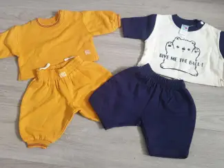 2 leuke baby setje maat 50