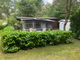 Mooie rustig gelegen caravan op camping gt te Balen te kkop
