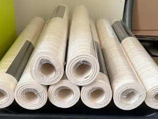 Nieuwe behang rollen