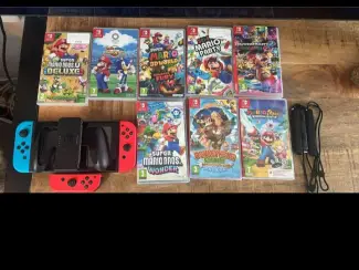 Nintendo switch half jaartje oud