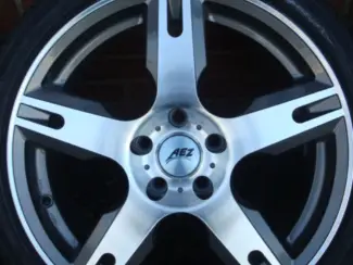 18''inch AEZ velgen en banden steek 5x112