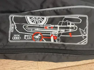 Accessoires Audi Ski zak tas