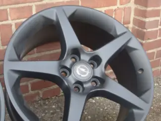 19''Inch Origineel Opel insignia Zwaart Zonder Banden 5x1