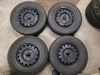 Winterbanden met stalen velgen. 5x114. Hyundai, Kia, Mazda etc