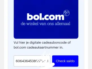 Cadeaukaart bol twv€200